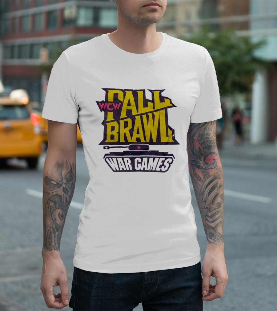 WCW Fall Brawl War Games Tank T-Shirt