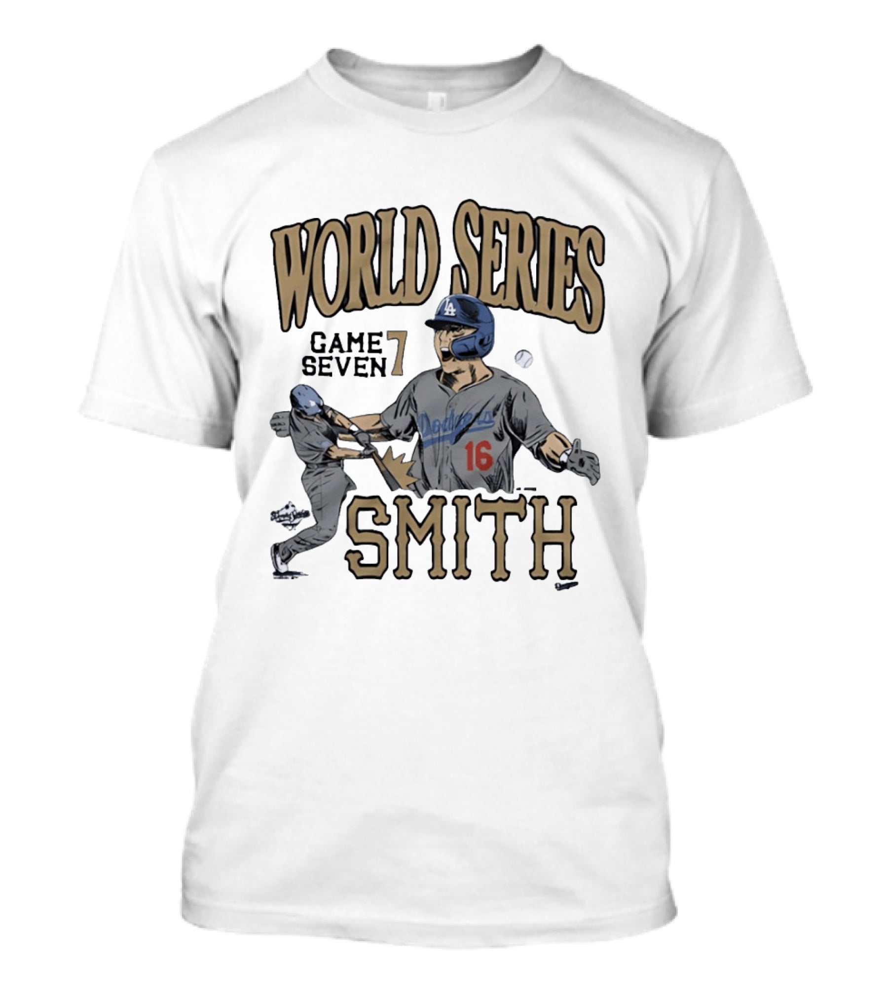 World Series Smith Dodgers Game Seven 2026 Homage T-Shirt