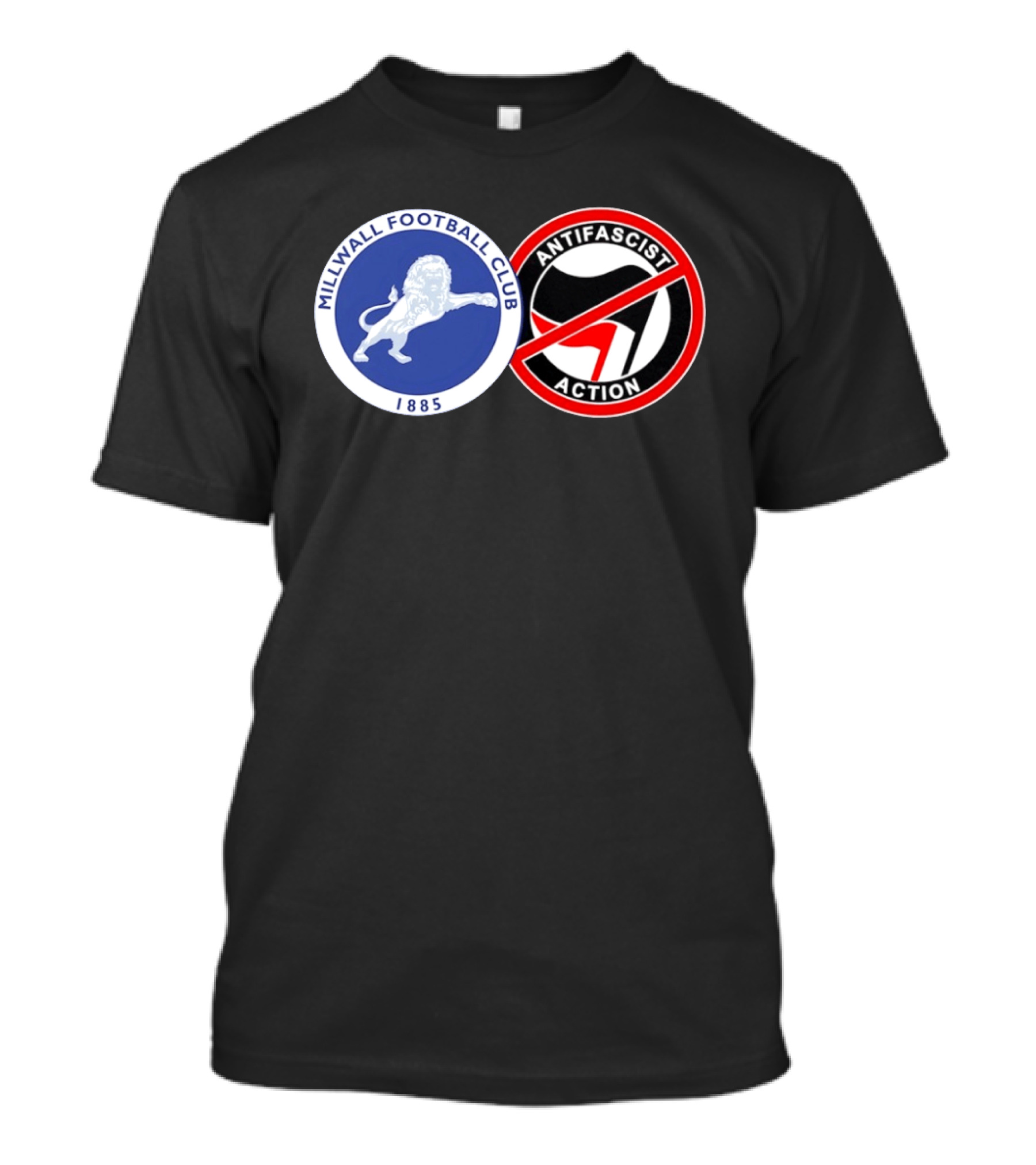 Millwall Football Club 1885 Anti Antifascist Action T-Shirt