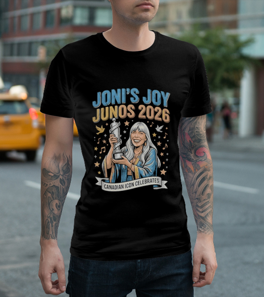 Joni's Joy Junos 2026 Celebration Of Music T-Shirt