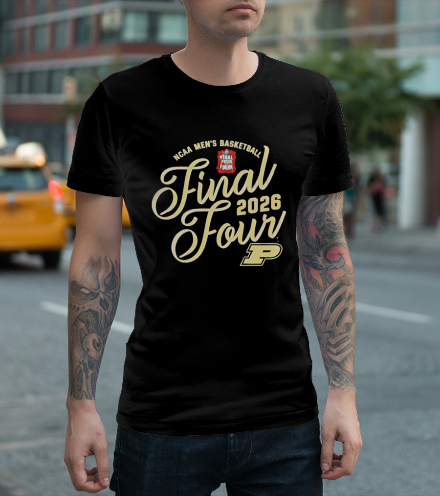 Purdue Boilermakers NCAA Men's Basketball Final Four 2026 T-Shirt