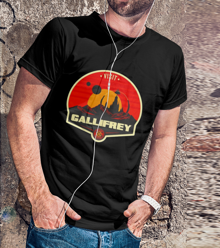 Visit Gallifrey Chrono Citadel Sci Fi World T-Shirt
