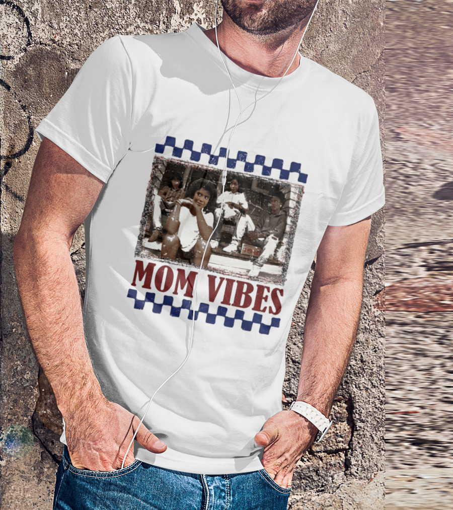Mom Vibes Retro Mother's Day Family T-Shirt