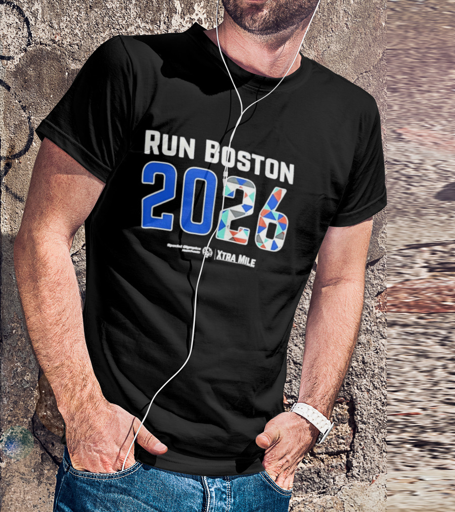 Run Boston 2026 Special Olympics Massachusetts Xtra Mile T-Shirt