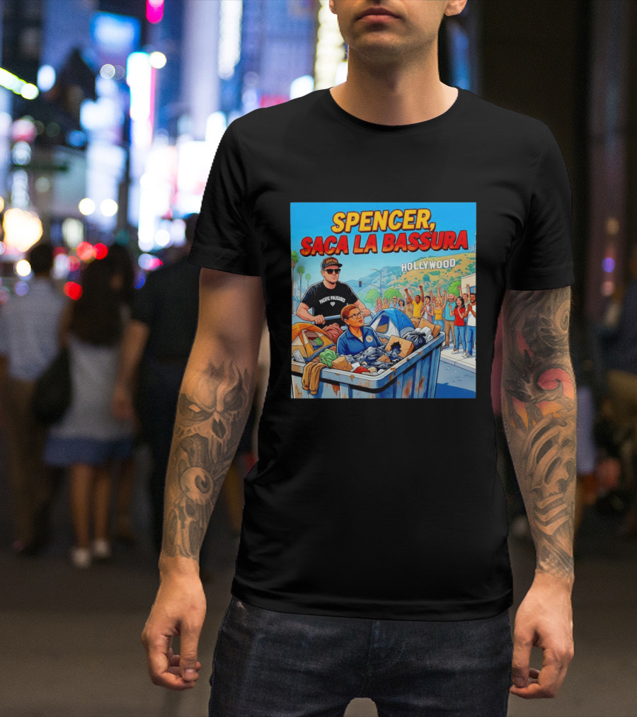 Spencer Saca La Bassura Pacific Palisades Hollywood Scene T-Shirt
