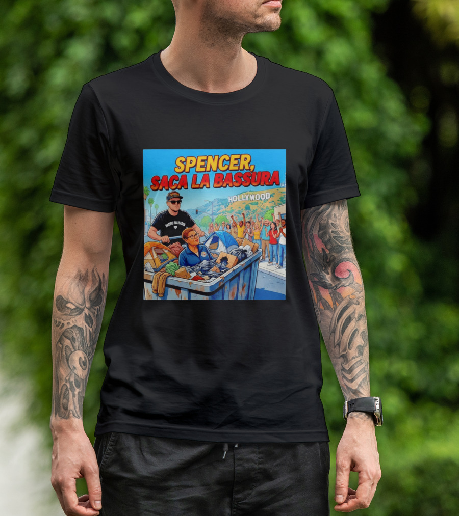 Spencer Saca La Bassura Pacific Palisades Hollywood Scene T-Shirt