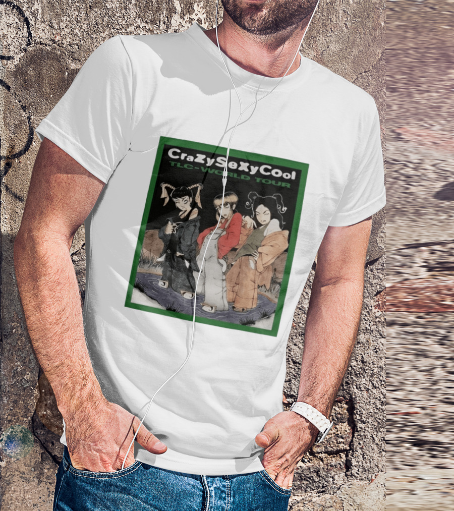 TLC CrazySexyCool World Tour 1995 T-Shirt