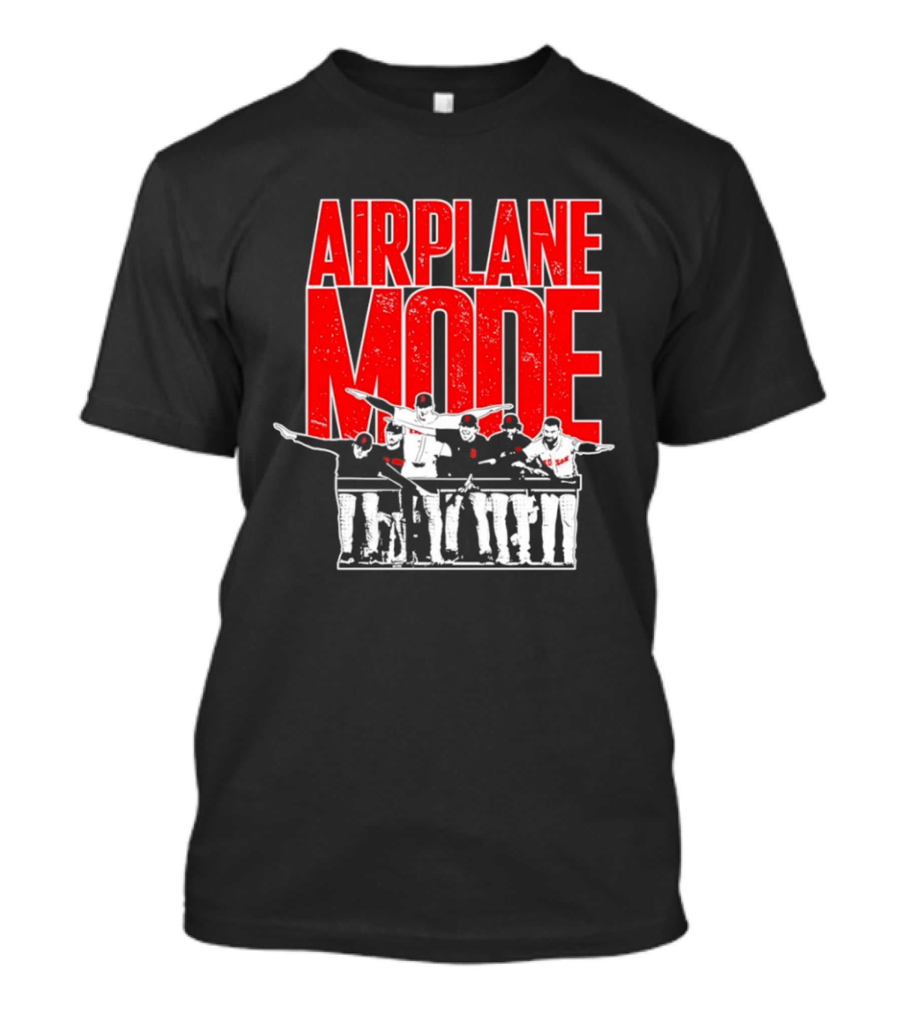Boston Red Sox Airplane Mode Celebration T-Shirt