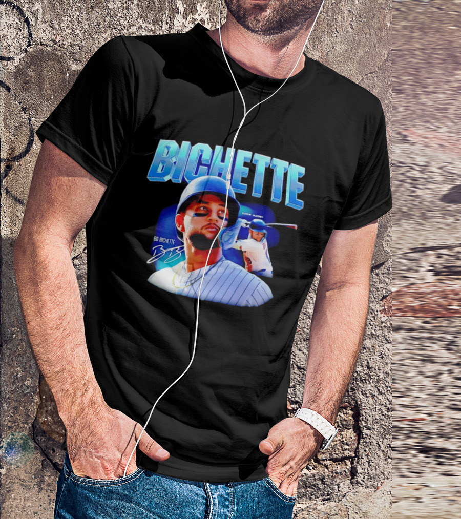 Bichette Bo Bichette Baseball Player Blue Jersey Athletic Gear T-Shirt