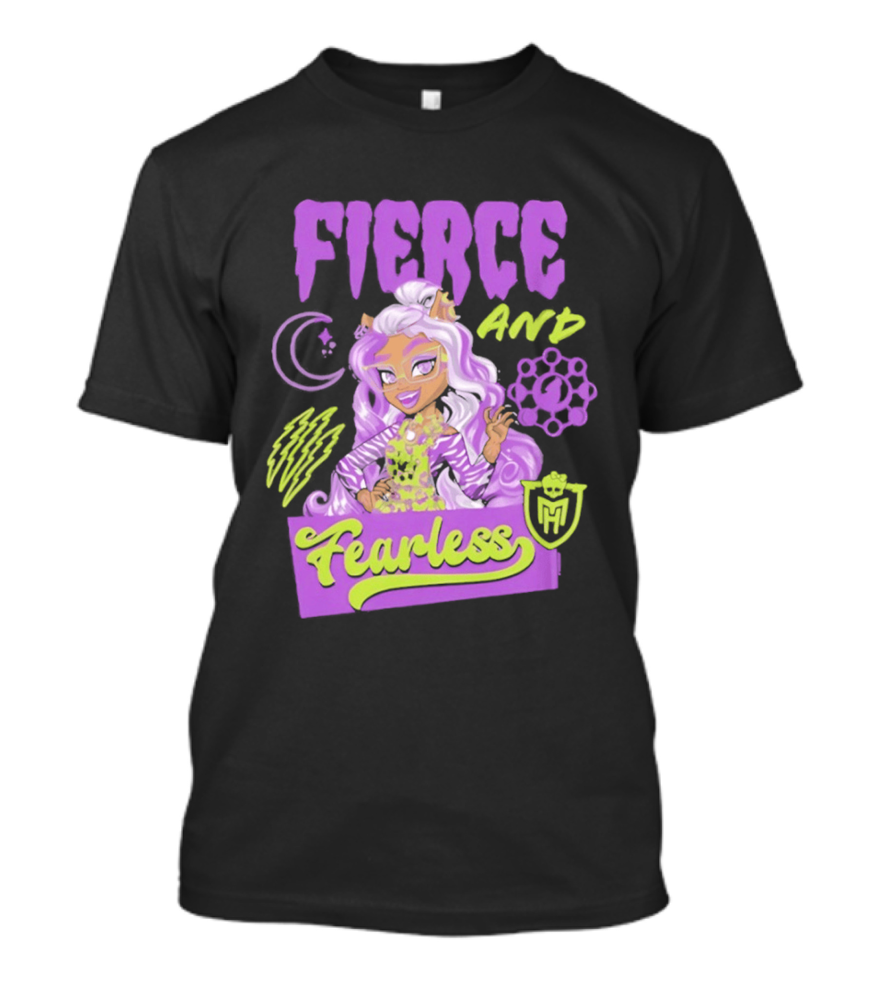 Fierce And Fearless Clawdeen Wolf Monster High T-Shirt