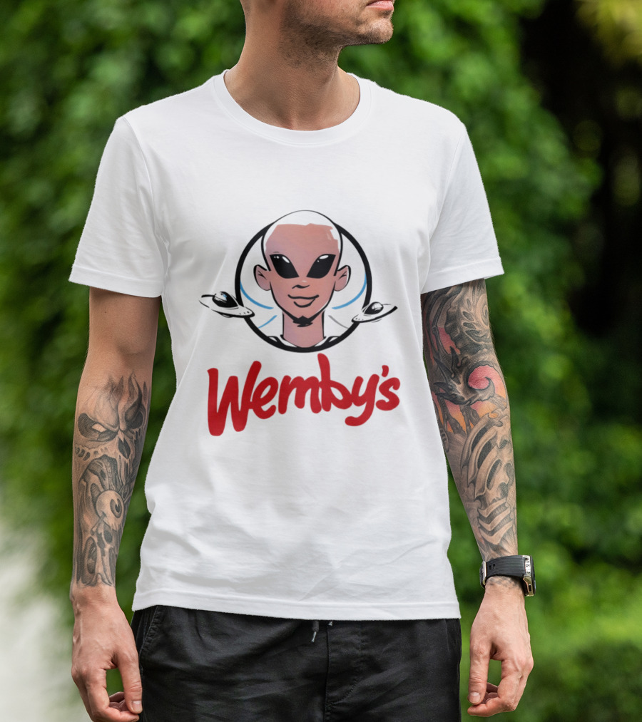 Alien Victor Wembanyama Wemby's San Antonio Spurs Basketball T-Shirt