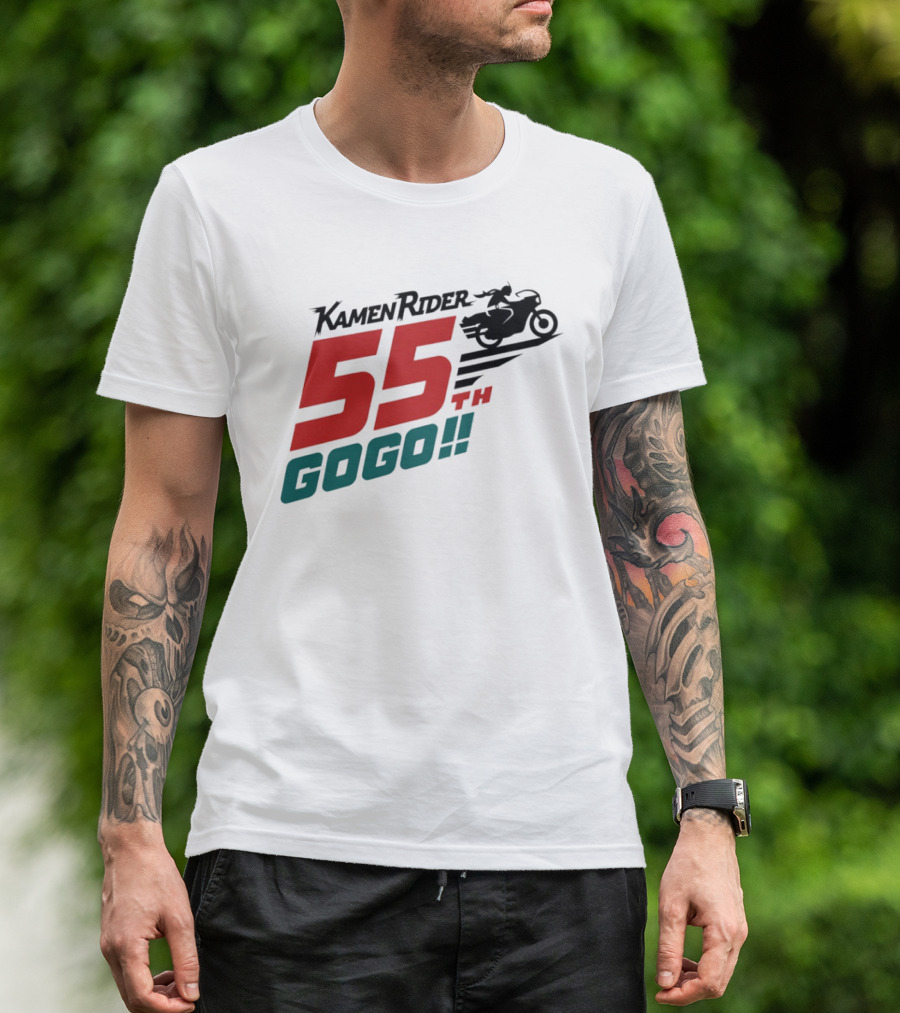 Kamen Rider 55th Anniversary Gogo Biker Celebration T-Shirt