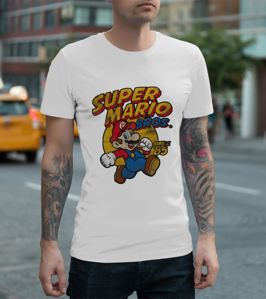 Super Mario Bros Since 85 T-Shirt