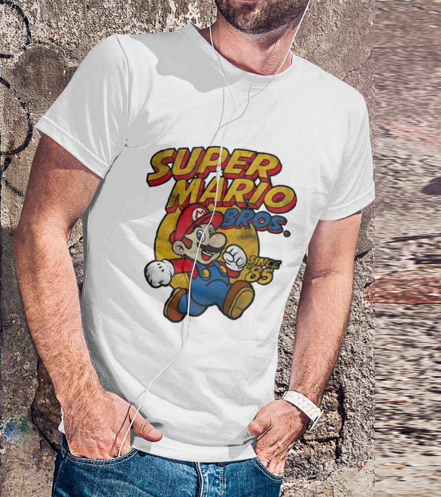 Super Mario Bros Since 85 T-Shirt