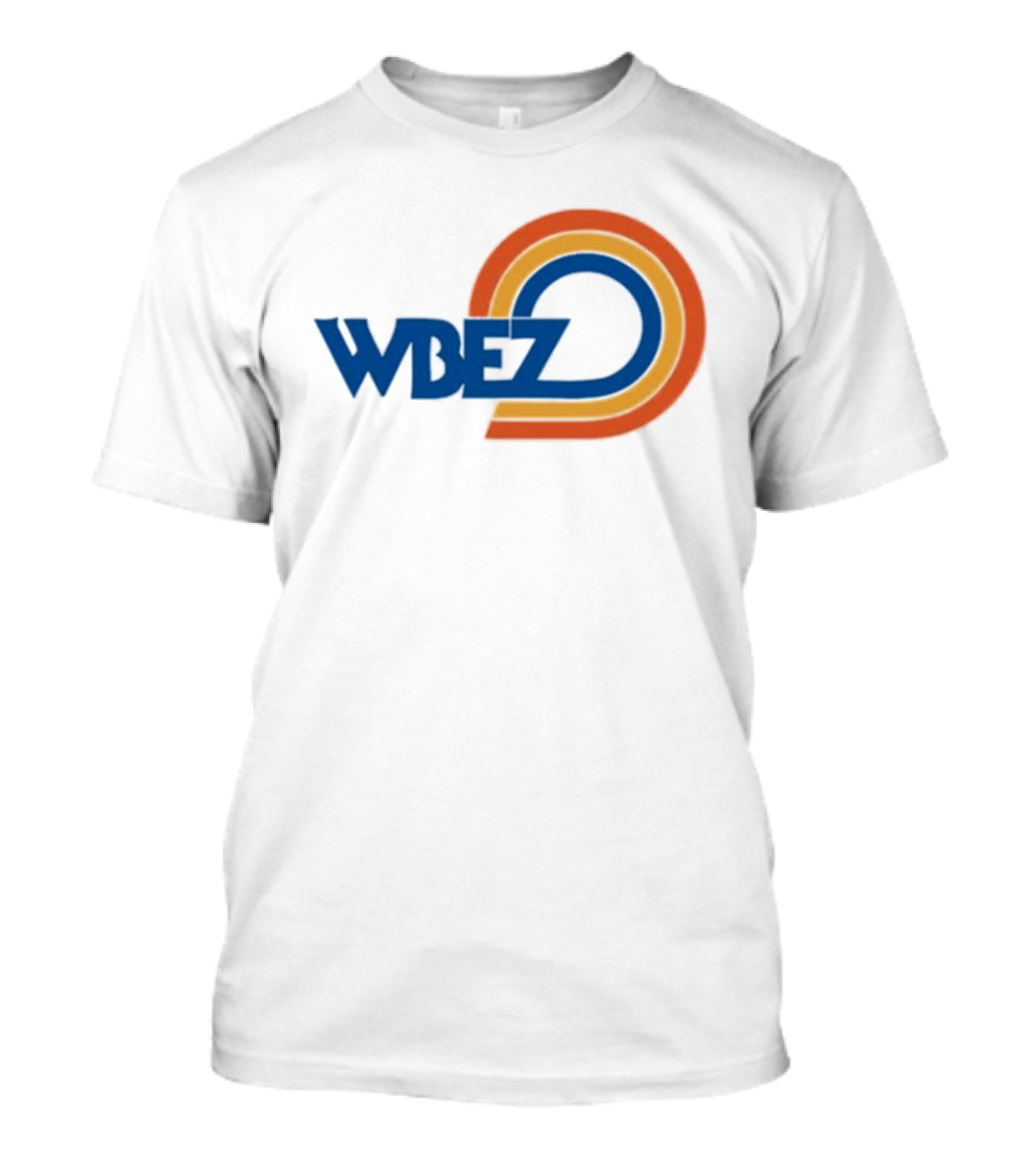 WBEZ Retro Bold Multicolor Circular T-Shirt