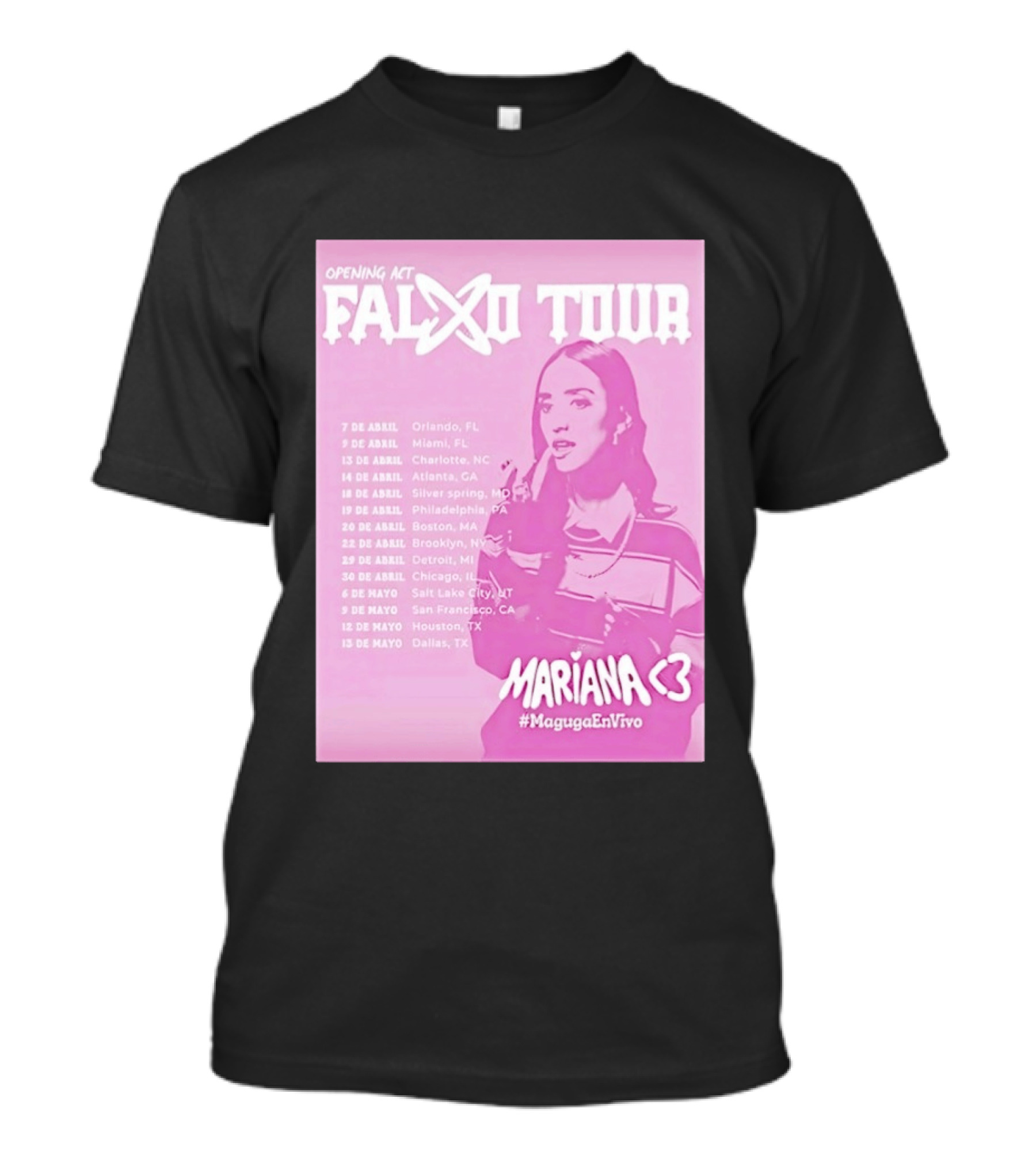 Mariana Fall Tour 2026 T-Shirt
