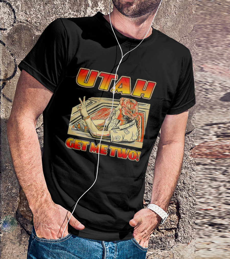 Utah Get Me Two Vintage Movie Car Scene T-Shirt