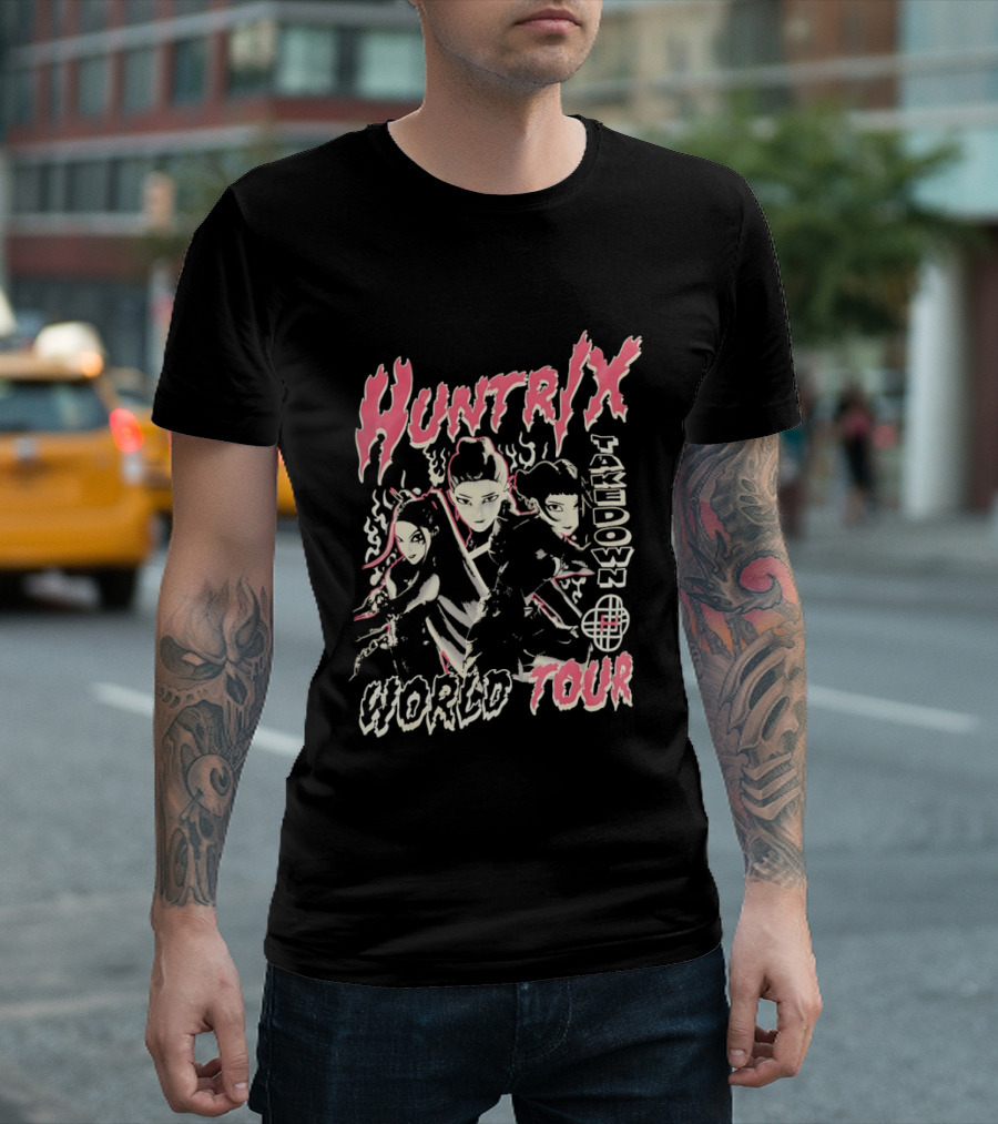 Huntrix Takedown World Tour T-Shirt
