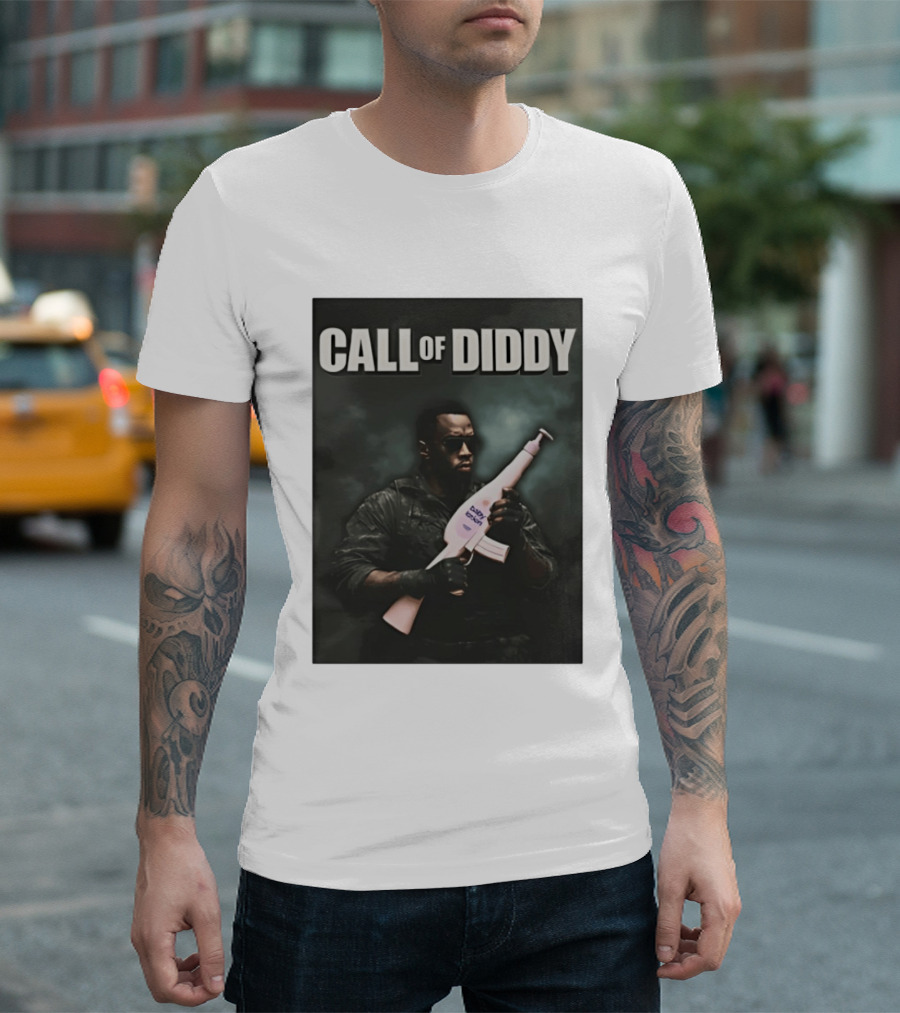 Call Of Diddy Baby Bottle Warrior T-Shirt