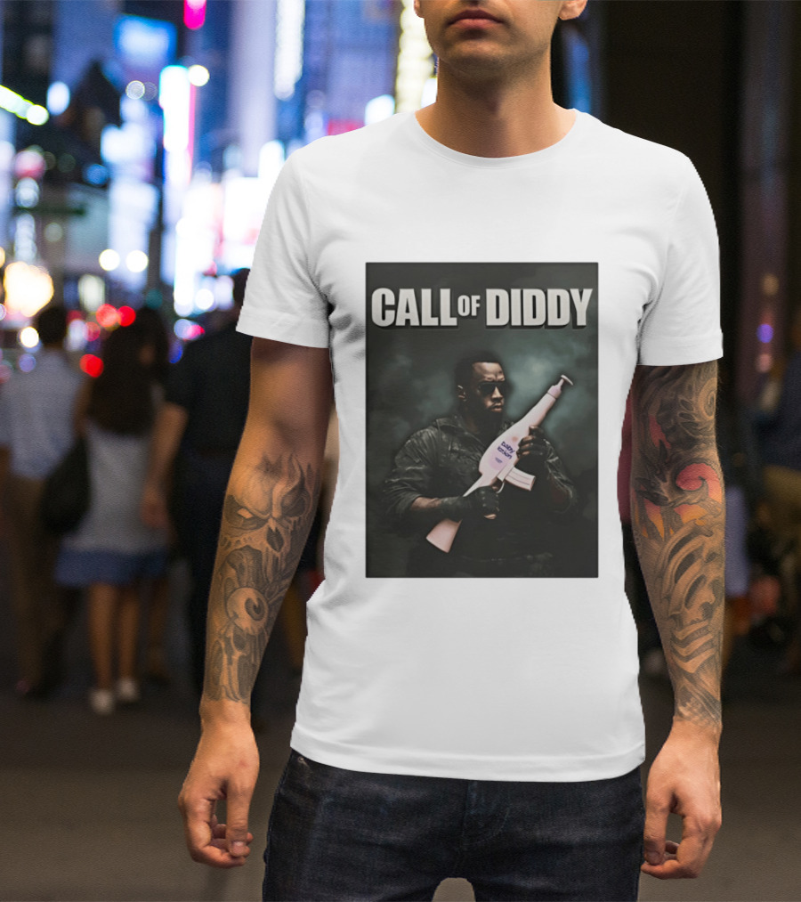 Call Of Diddy Baby Bottle Warrior T-Shirt