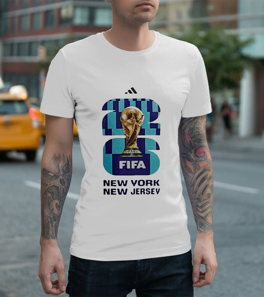FIFA World Cup 2026 New York New Jersey Host City Soccer Event T-Shirt