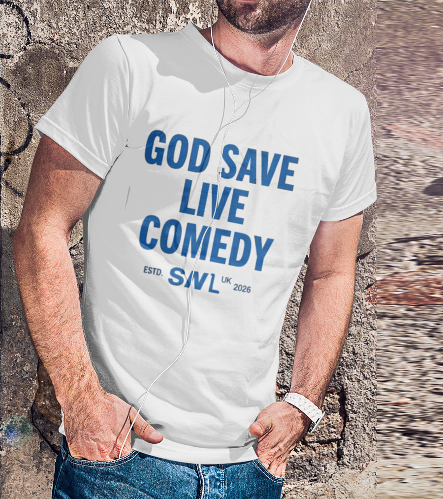 God Save Live Comedy SNL UK 2026 T-Shirt