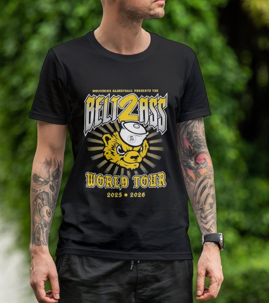 Southeast Michigan Summer Tour Belt 2 Ass World Tour 2023 2024 T-Shirt