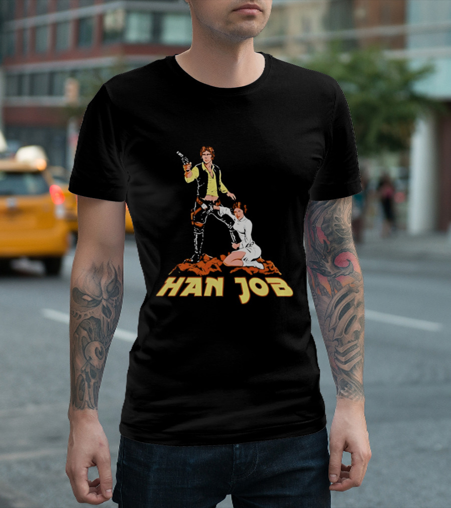 Han Solo Princess Leia Han Job T-Shirt