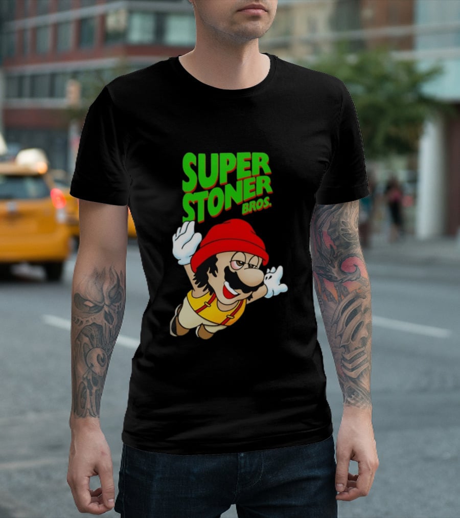 Super Stoner Bros Flying T-Shirt