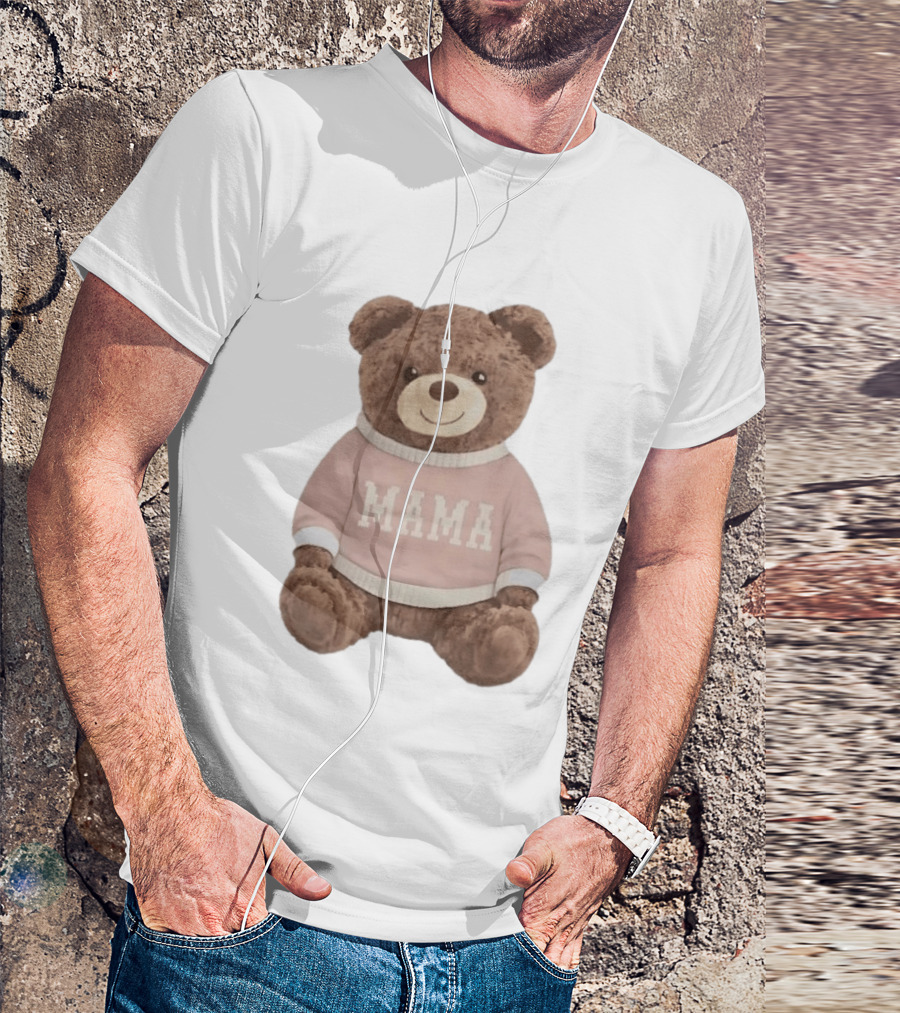 Mama Bear Stuffie Mother's Day 2026 Gift For Moms T-Shirt