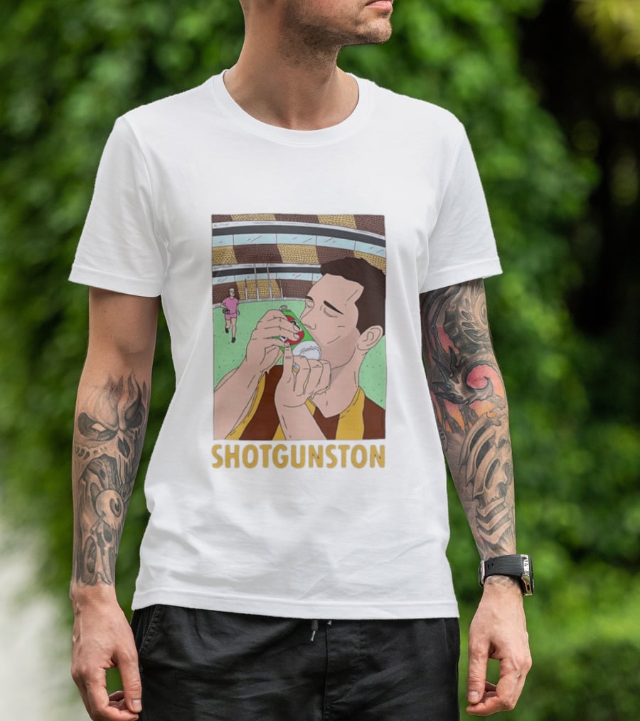 Jack Gunston Shotgunston Hawthorn Football Club Official Merchandise T-Shirt