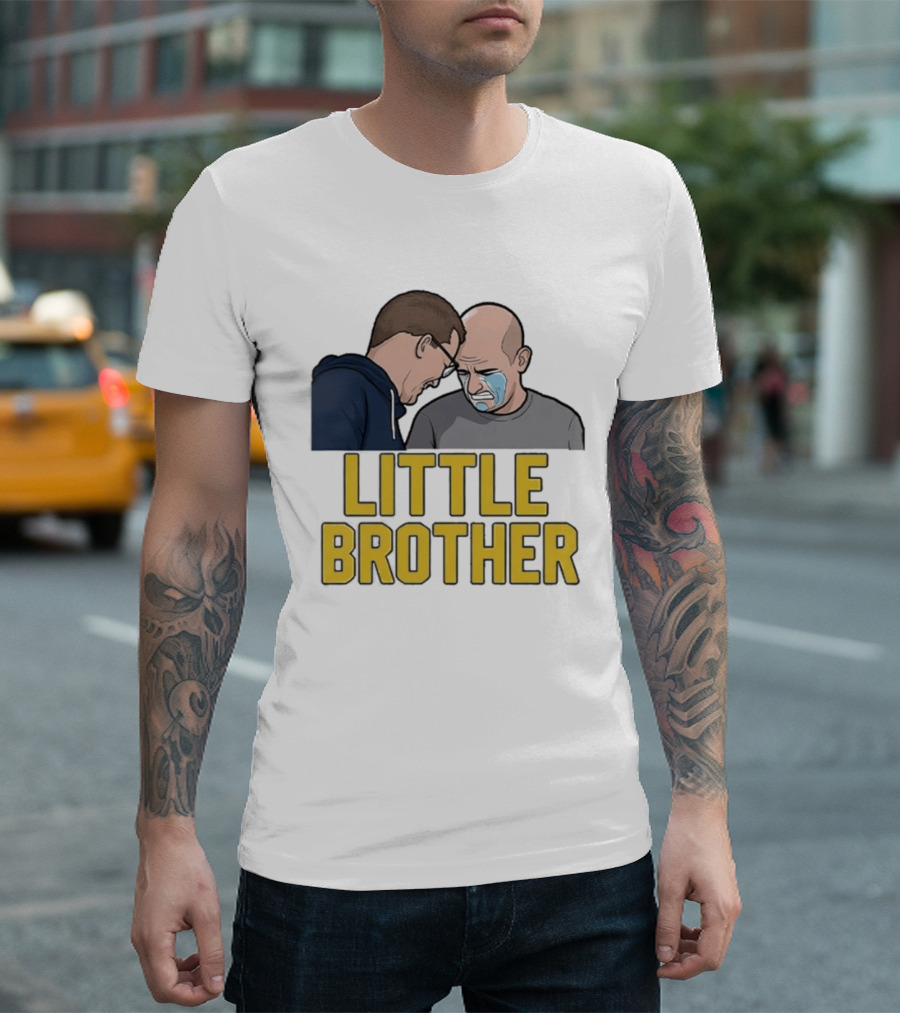 Michigan Wolverines Uconn Huskies Little Brother Crying Dusty May Dan Hurley T-Shirt