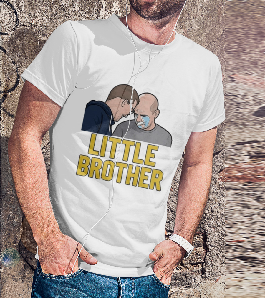 Michigan Wolverines Uconn Huskies Little Brother Crying Dusty May Dan Hurley T-Shirt