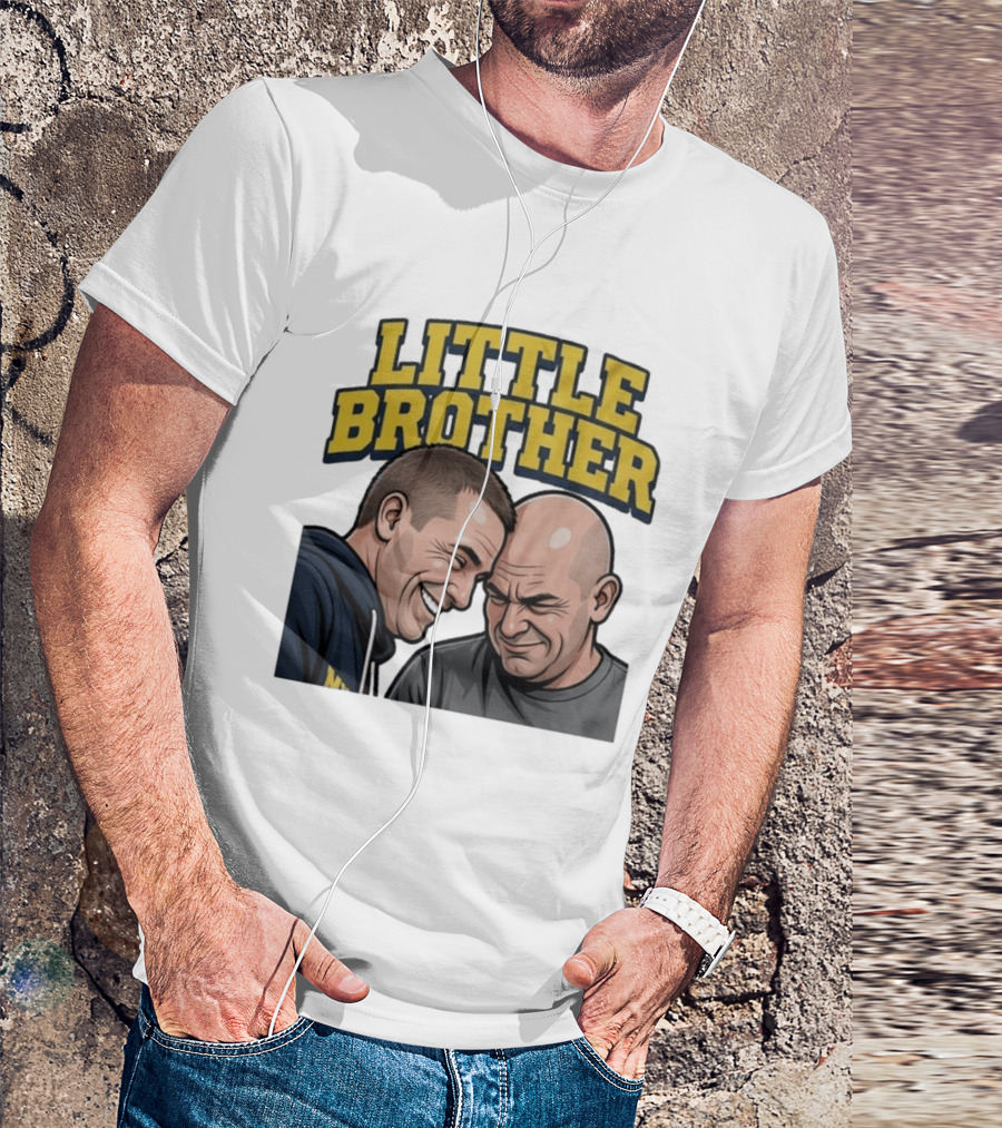 Michigan Wolverines Vs Uconn Huskies Little Brother Dusty May Dan Hurley T-Shirt