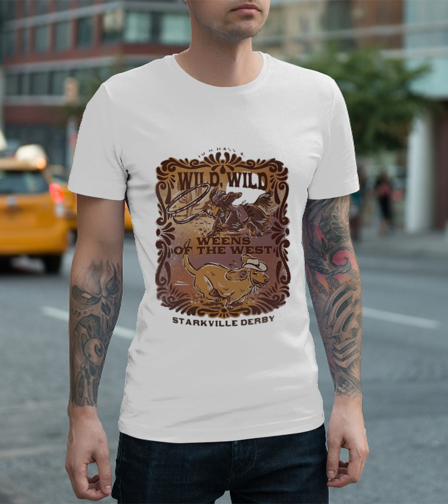 Starkville Derby Fourth Annual Wild Wild Weens Of The West 2026 T-Shirt
