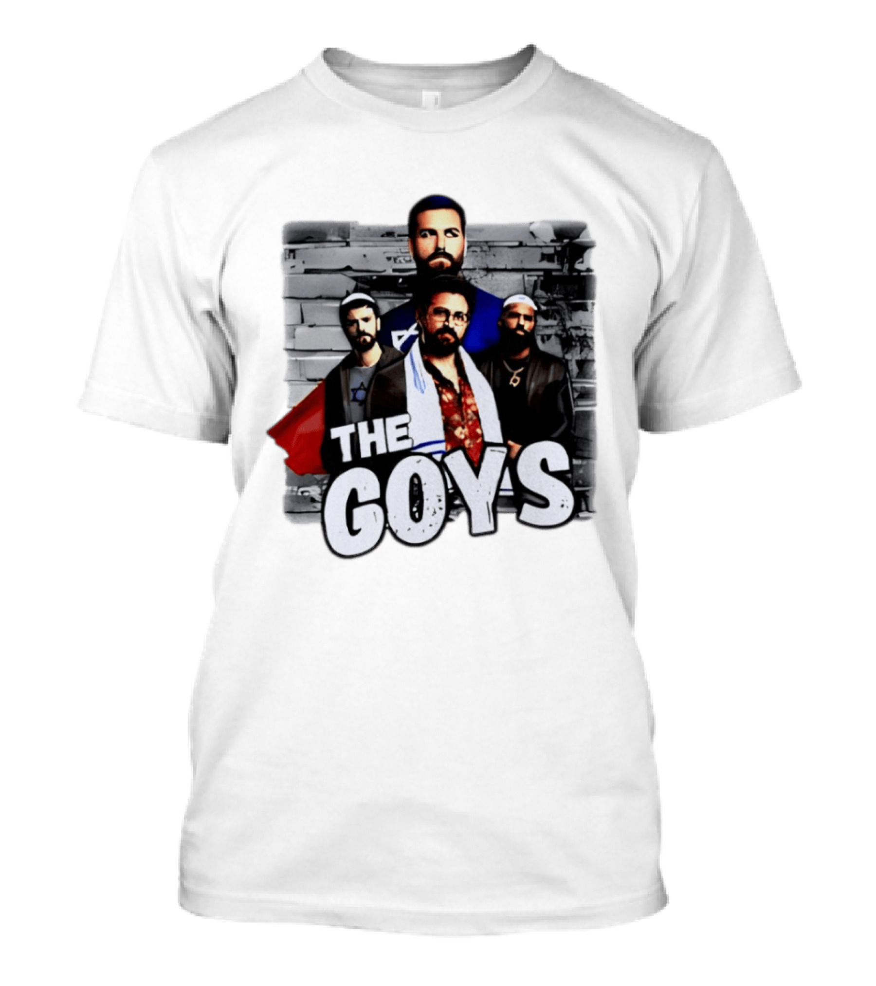 The Goys Jewish Superhero Team T-Shirt