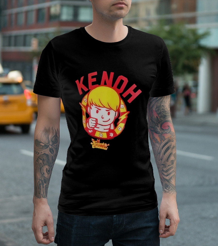 KENOH Chibi Boxer Punch Channel T-Shirt