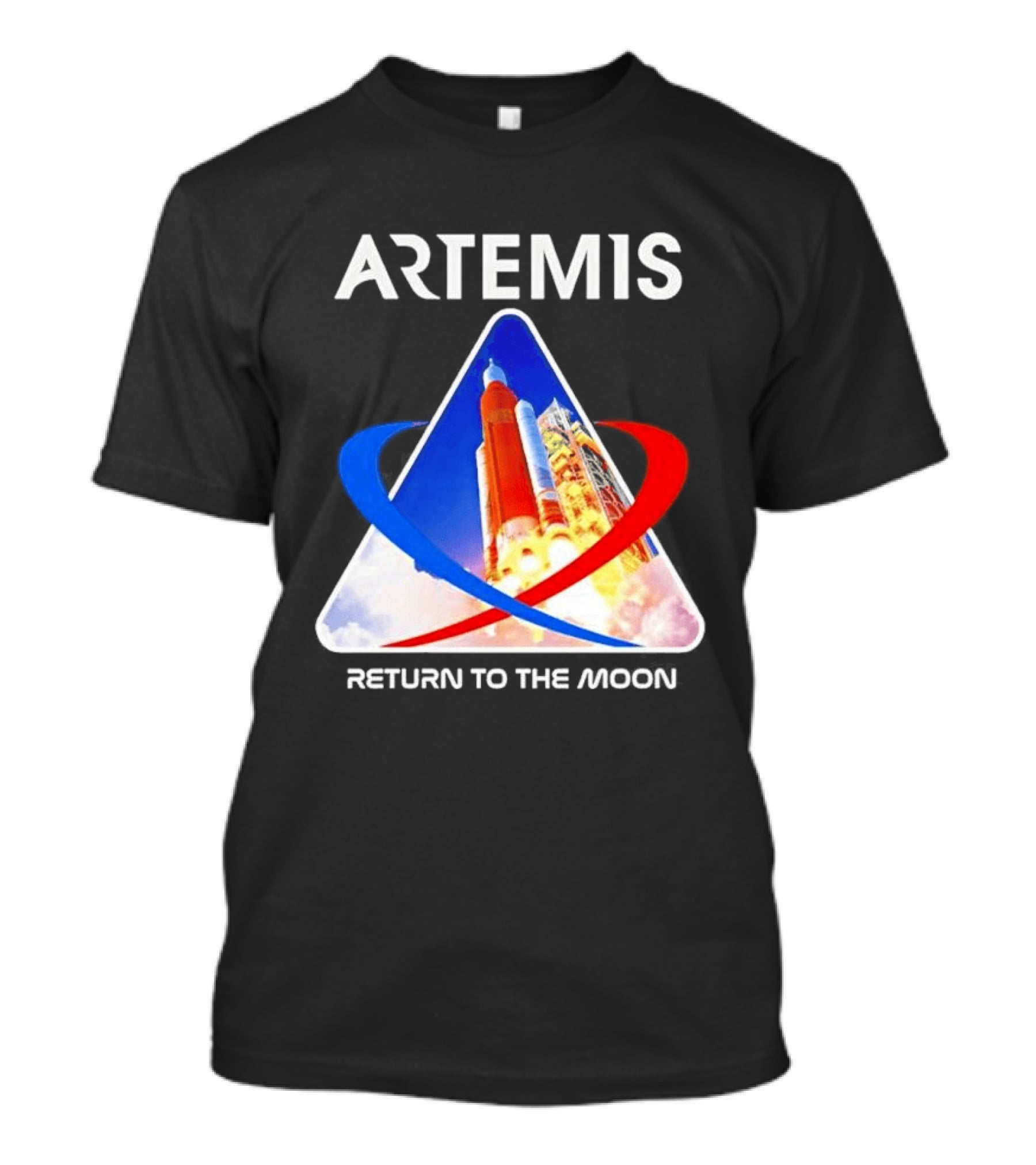 NASA Artemis Return To The Moon Enthusiast Launch Exploration T-Shirt