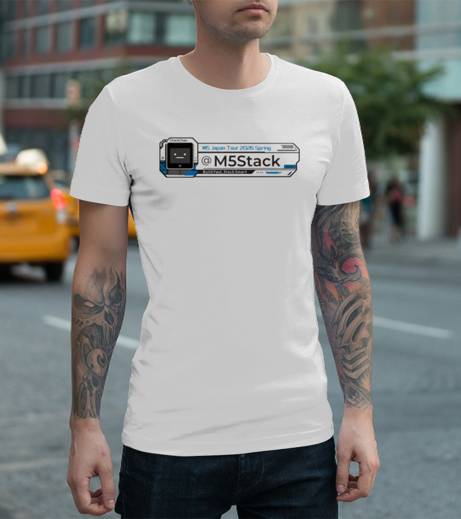 M5 Japan Tour 2026 Spring M5Stack Tech T-Shirt