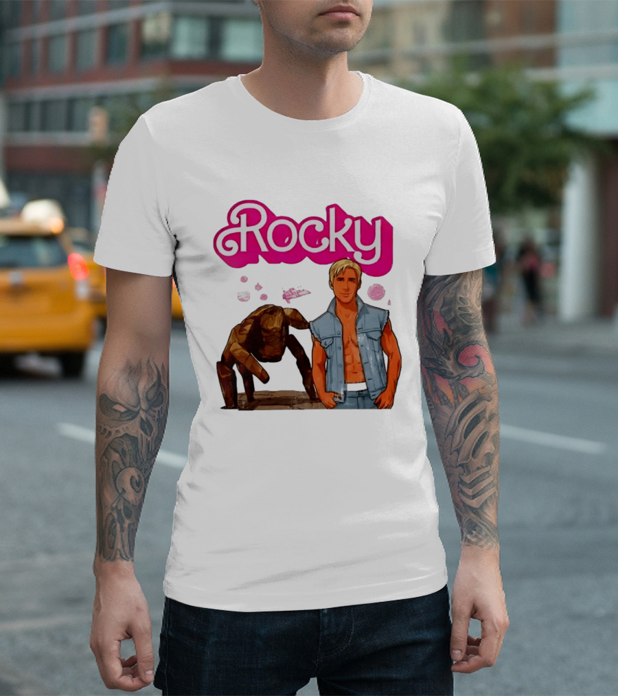 Rocky Project Hail Mary Barbie Mashup Ken Fashion T-Shirt