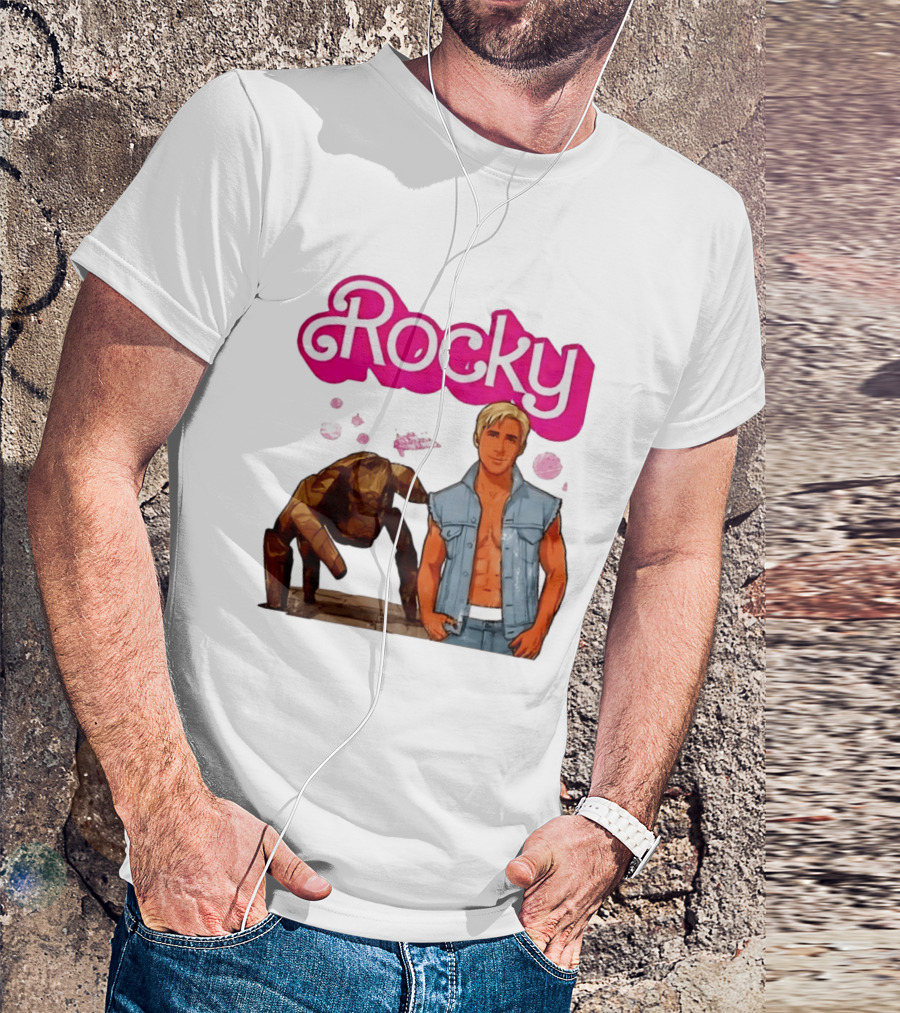 Rocky Project Hail Mary Barbie Mashup Ken Fashion T-Shirt