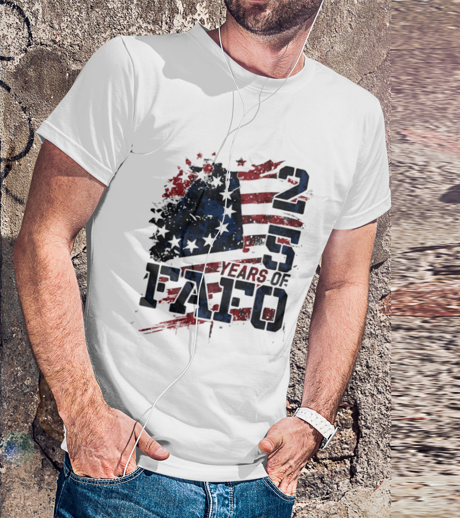 250 Years Of FAFO American Flag Stars And Stripes T-Shirt