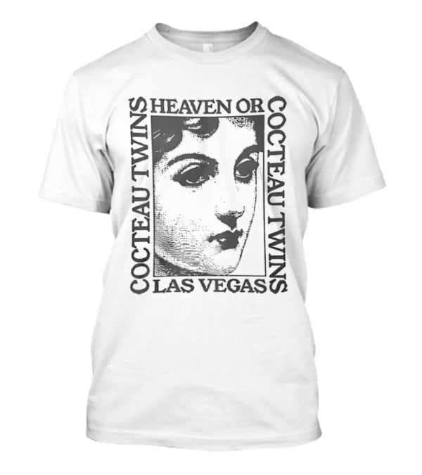 Cocteau Twins Heaven Or Las Vegas Album Cover Art Face T-Shirt