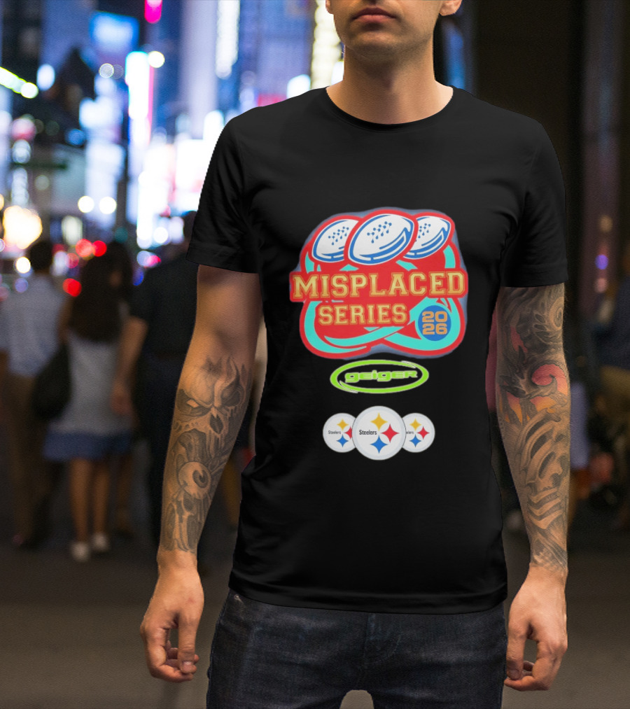 Steelers Misplaced Series 2026 Geiger T-Shirt