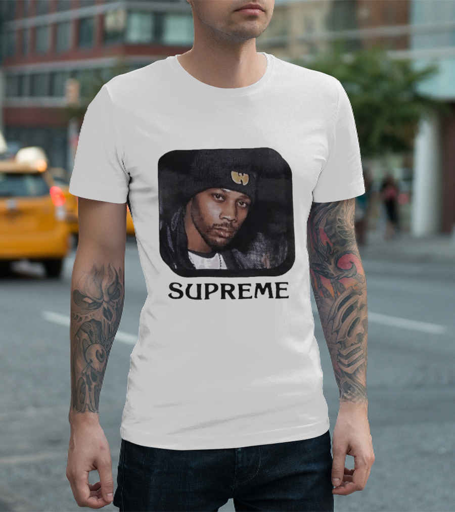 Timothée Chalamet SPM X Wu Tang Clan RZA Supreme Collaboration T-Shirt