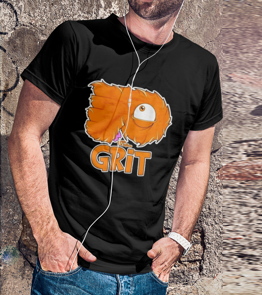 Gritty Philadelphia Flyers Hockey NHL 2026 Orange Grit T-Shirt