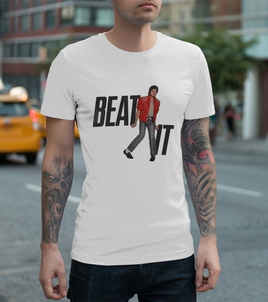 Beat It Michael AJ McLean Los Angeles T-Shirt
