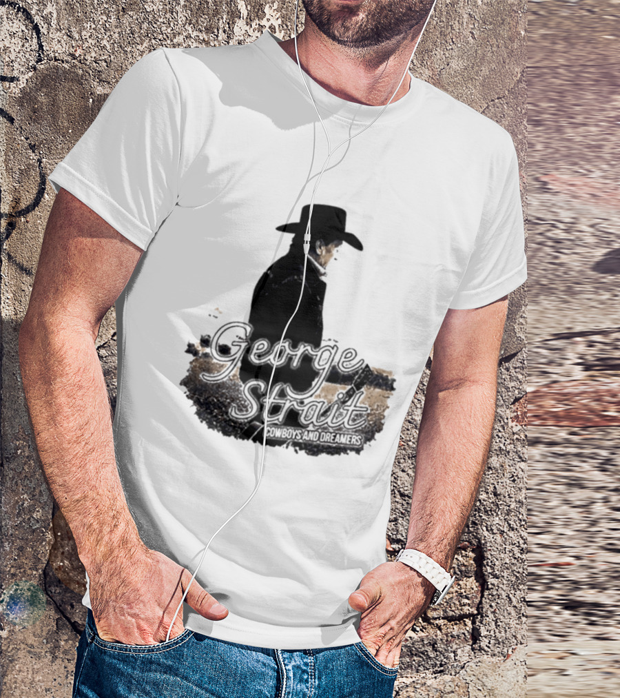 George Strait Cowboys And Dreamers Western Country Music Legend T-Shirt