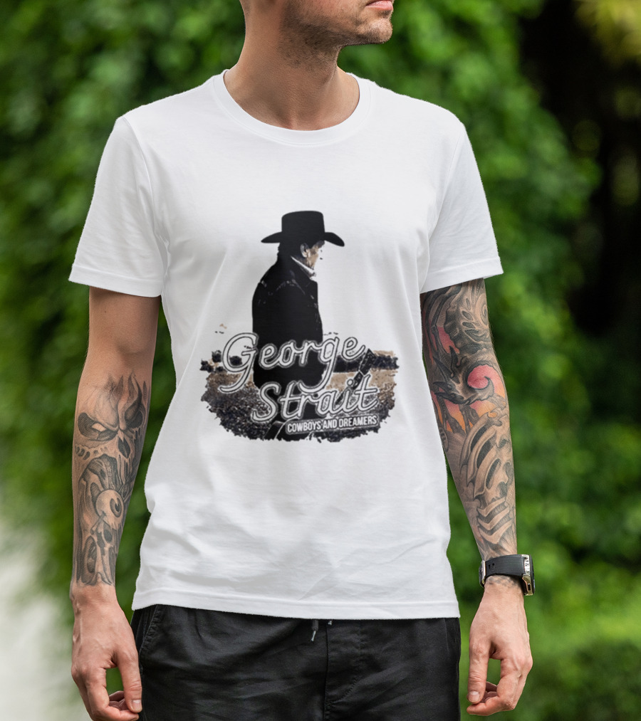 George Strait Cowboys And Dreamers Western Country Music Legend T-Shirt