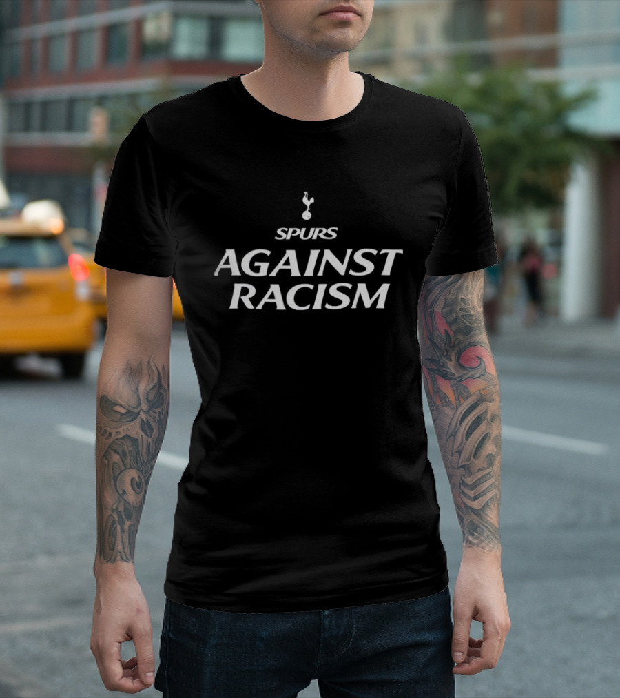 Spurs Against Racism Tottenham Hotspur Anti Discrimination Campaign T-Shirt